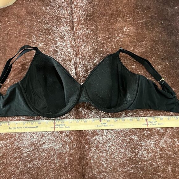 Natori Comfort Evolution Full Fit Memory Foam Convertible Underwire Bra Black 38 - Picture 6 of 10